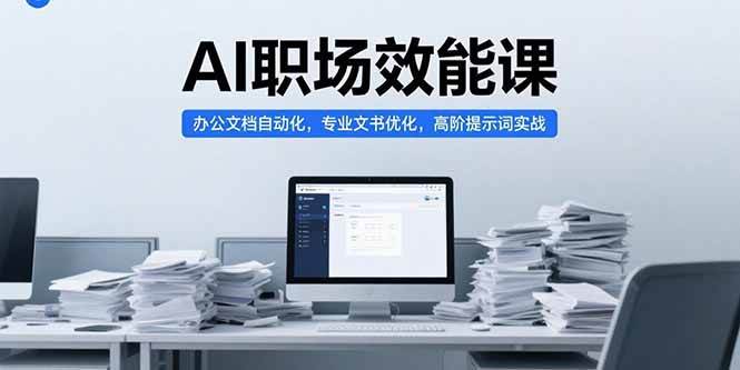 （15371期）AI职场效能课，办公文档自动化，专业文书优化，高阶提示词实战-无界集思营